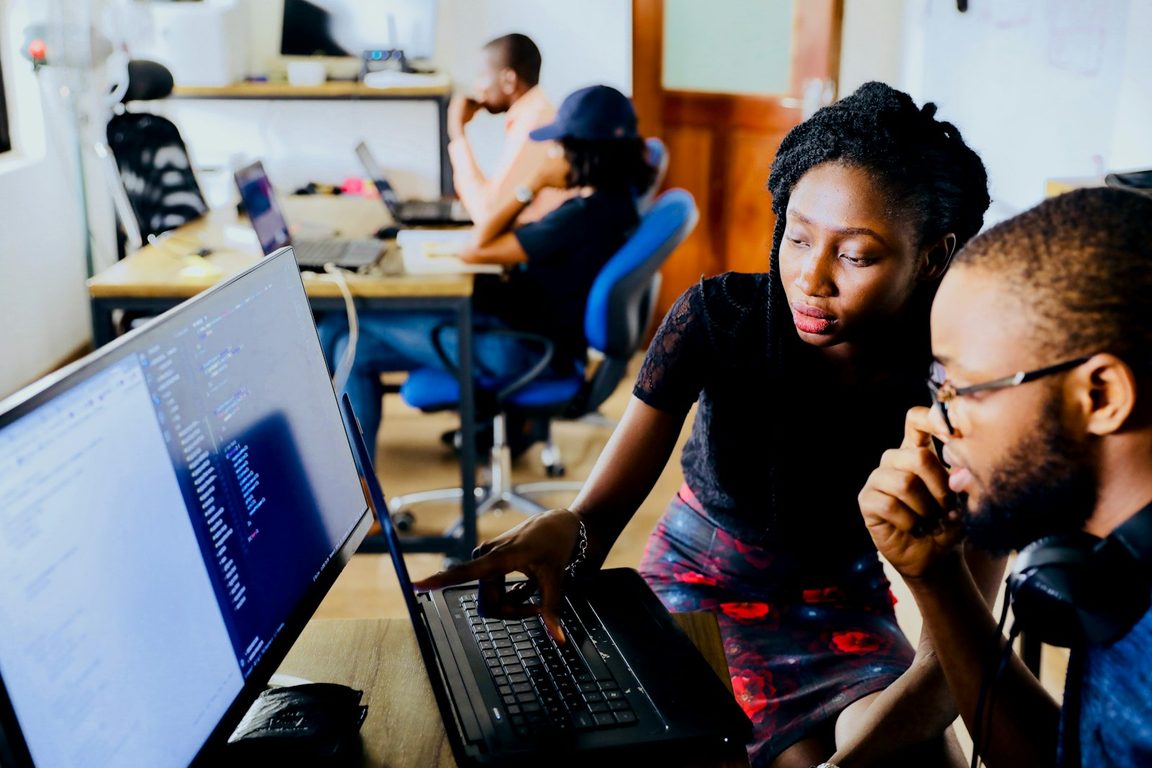 The team at the office